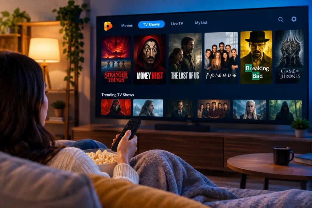 How to Find the Best content to Watch on UniTV APK? 2 Explore TV Shows and Series on unitv net